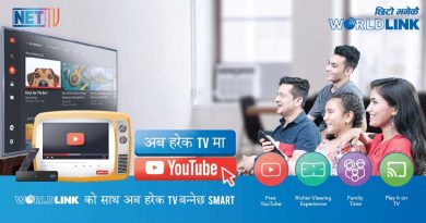 worldlink launch youtube in tv services