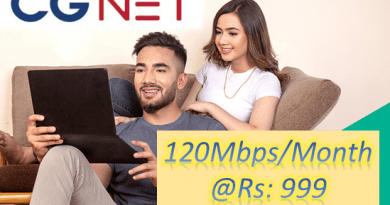 CGNET starts internet service of 120 Mbps at Rs 999