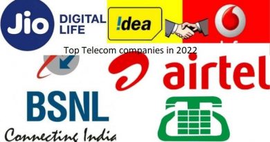top 4 telecom companies in india 2022