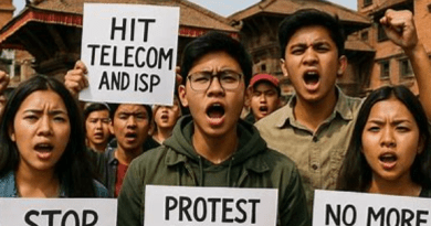 GenZ protest in nepal hit telecom and isp infrastructure
